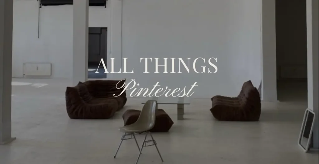 Modern furniture in a spacious room; DWA Module - All Things Pinterest.
