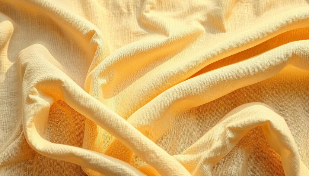 A finely aged linen fabric with a soft, luxurious texture, showcasing the subtle sheen of natural fibers. The material drapes elegantly, hinting at the timeless elegance of old money style. Captured in warm, golden lighting that accentuates the fabric's natural variations and patina, conveying a sense of refined sophistication. The overall composition emphasizes the material's tactile qualities, inviting the viewer to imagine the feel of this quintessential old money textile against the skin. A finely aged linen fabric with a soft, luxurious texture, showcasing the subtle sheen of natural fibers. The material drapes elegantly, hinting at the timeless elegance of old money style. Captured in warm, golden lighting that accentuates the fabric's natural variations and patina, conveying a sense of refined sophistication. The overall composition emphasizes the material's tactile qualities, inviting the viewer to imagine the feel of this quintessential old money textile against the skin.